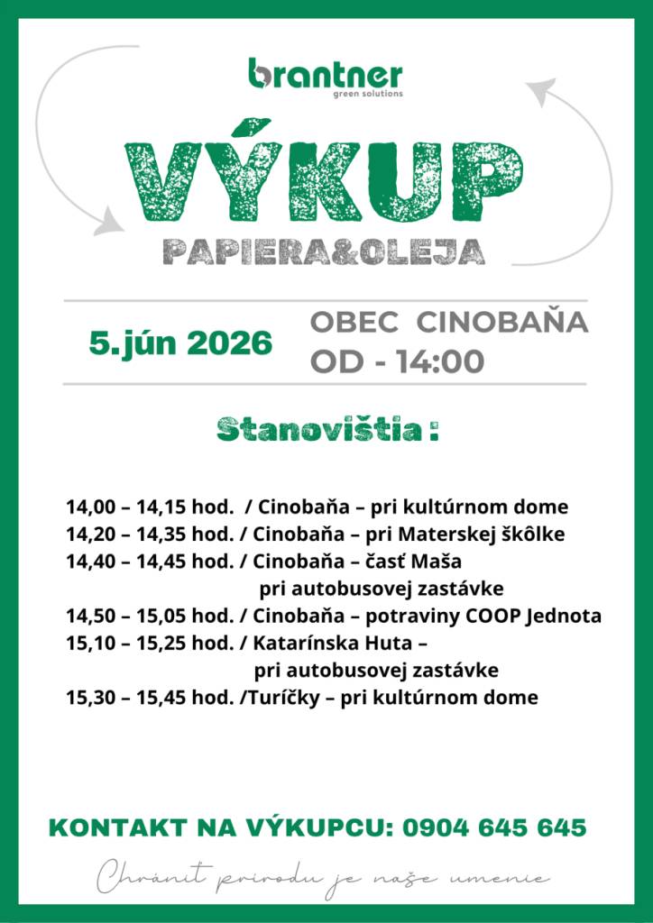 Výkup papiera a oleja