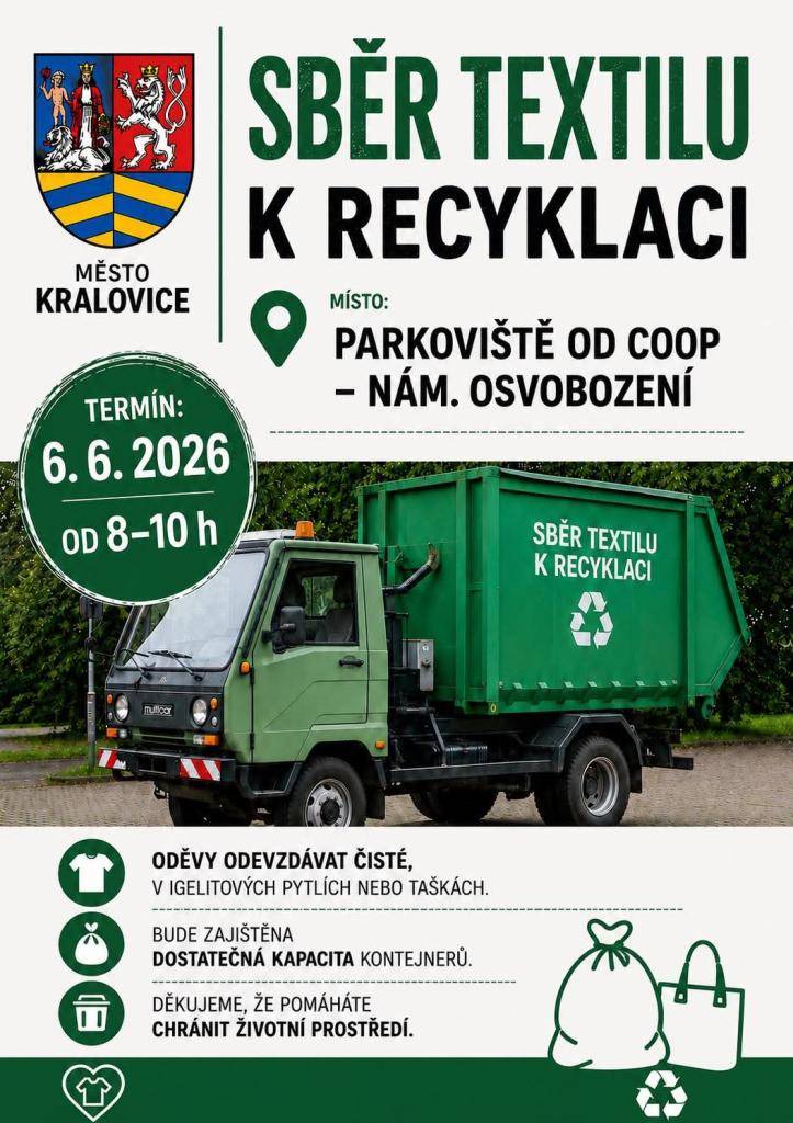 Sběr textilu k recyklaci