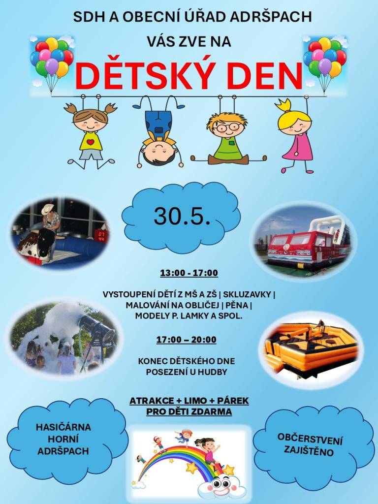 Dětský den v Horním Adršpachu