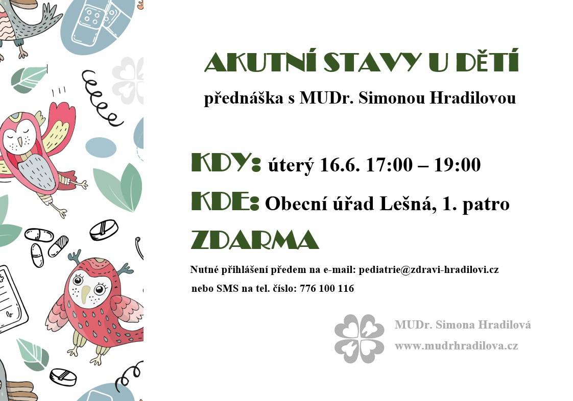 a téma Akutní stavy u dětí