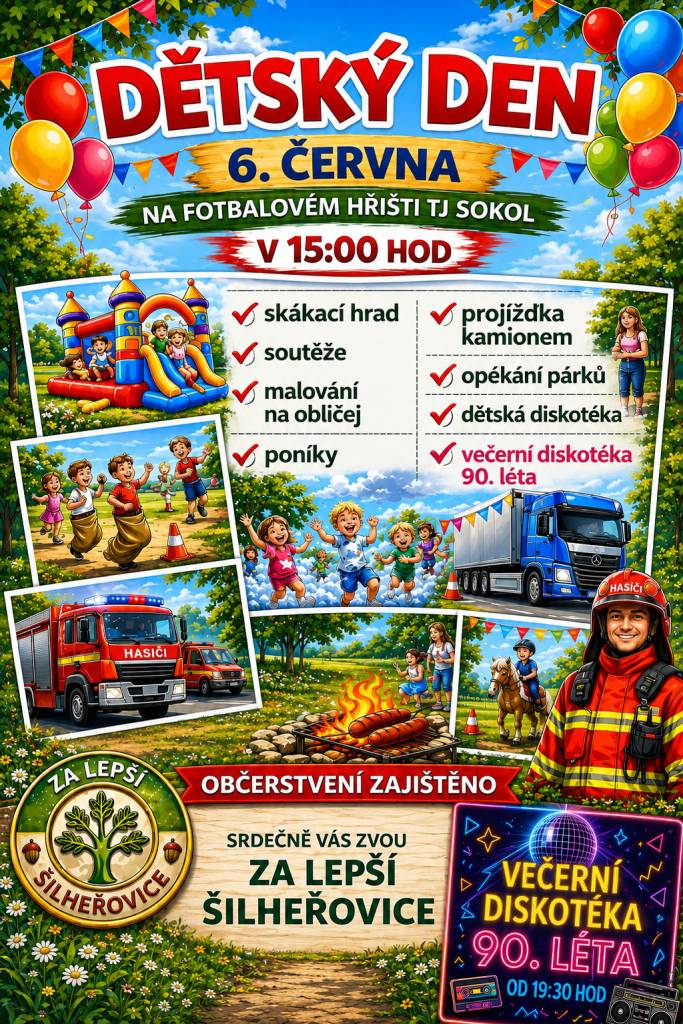 srdečně zvou Za lepší Šilheřovice