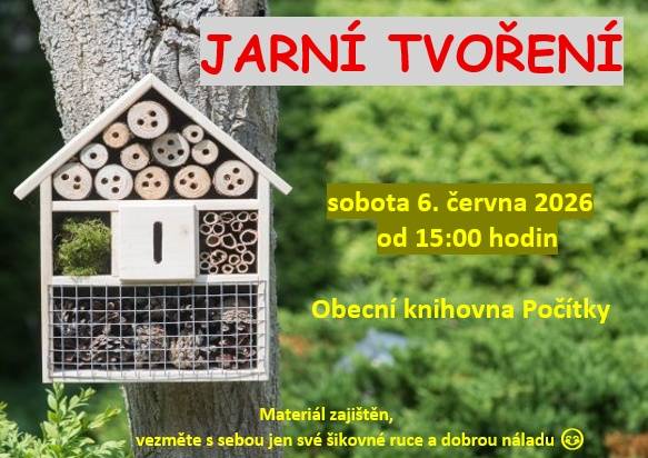 Těšíme se na Vás v sobotu 6. června 2026 od 15:00 hodin na společné jarní akci pro rodiče a děti.    Přijďte si užít příjemné odpoledne.