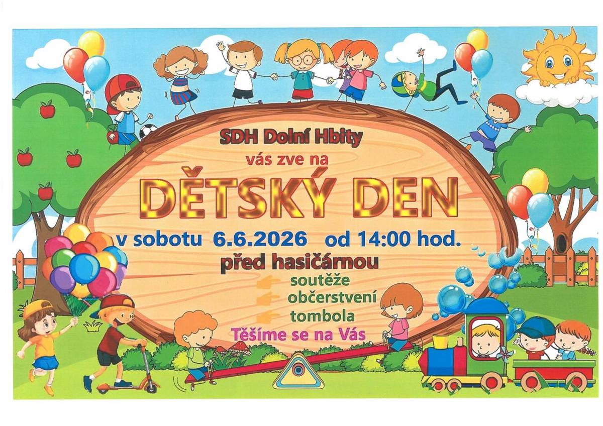 pořádá: SDH Dolní Hbity