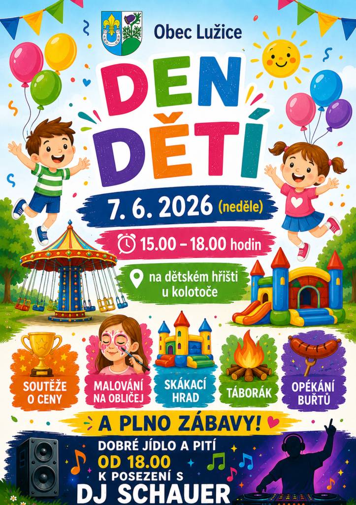 Den dětí v Lužicích  dne 7. 6. 2026