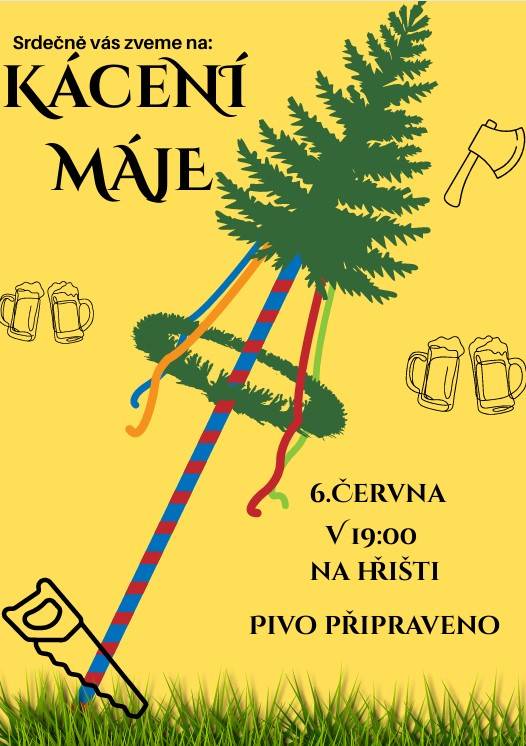 Kácení máje 6.6.2026