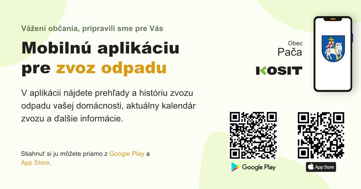 V aplikácii nájdete prehľady a históriu zvozu odpadu vašej domácnosti, aktuálny kalendár zvozu a ďalšie informácie.