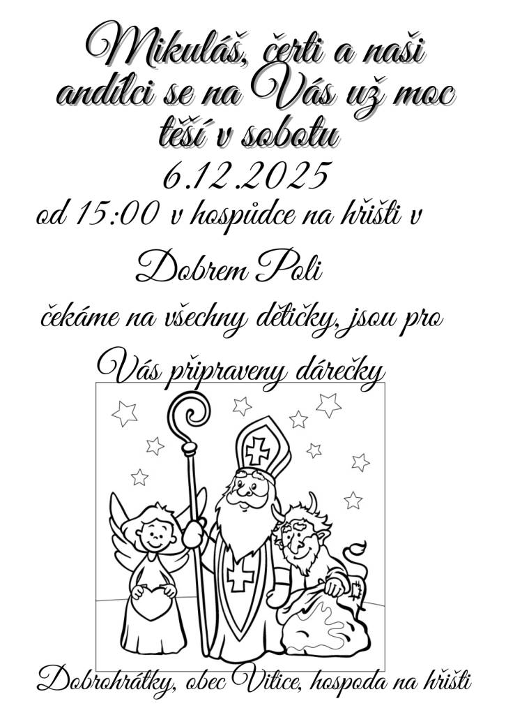 6.12.2025  od 15:00 hod.