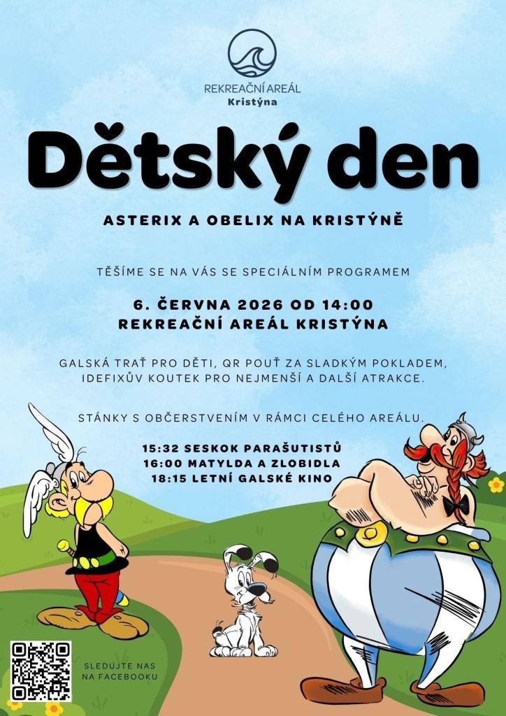 V sobotu 6. června 2026 od 14 hodin v rekreačním areálu Kristýna v Hrádku nad Nisou
