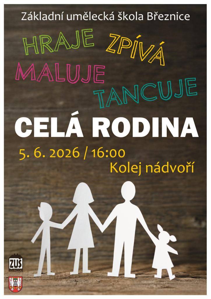 Hraje, zpívá, maluje a tancuje celá rodina.