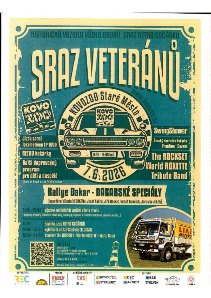 KOVOZOO STARÉ MĚSTO  7.6.2026