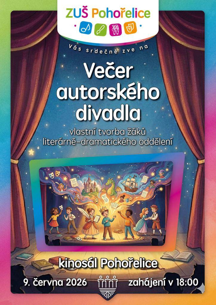 Vlastní tvorba žáků literárně  - dramatického oddělení