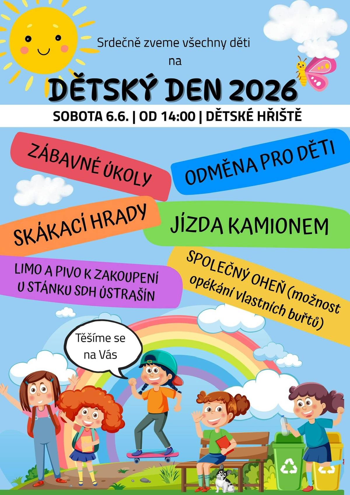 Pozvánka na dětský de