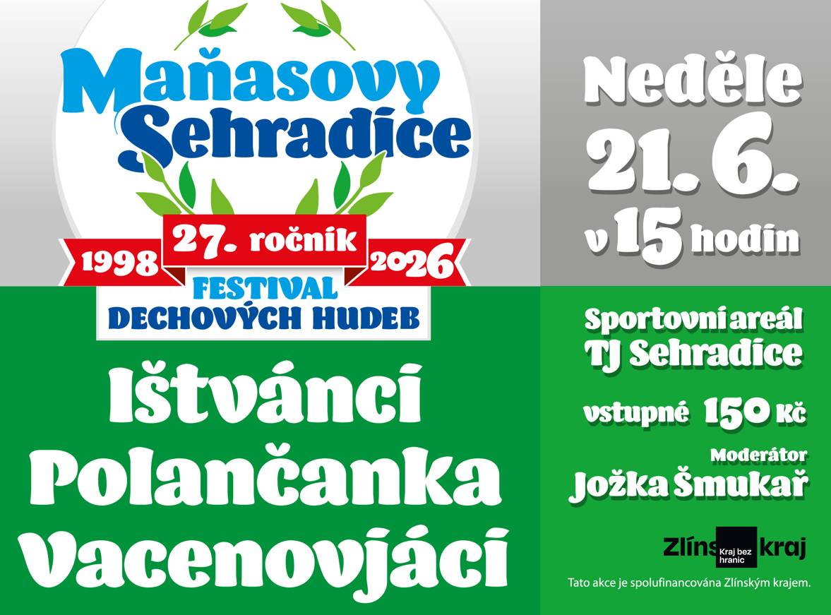Maňasovy Sehradice 21.6.2026