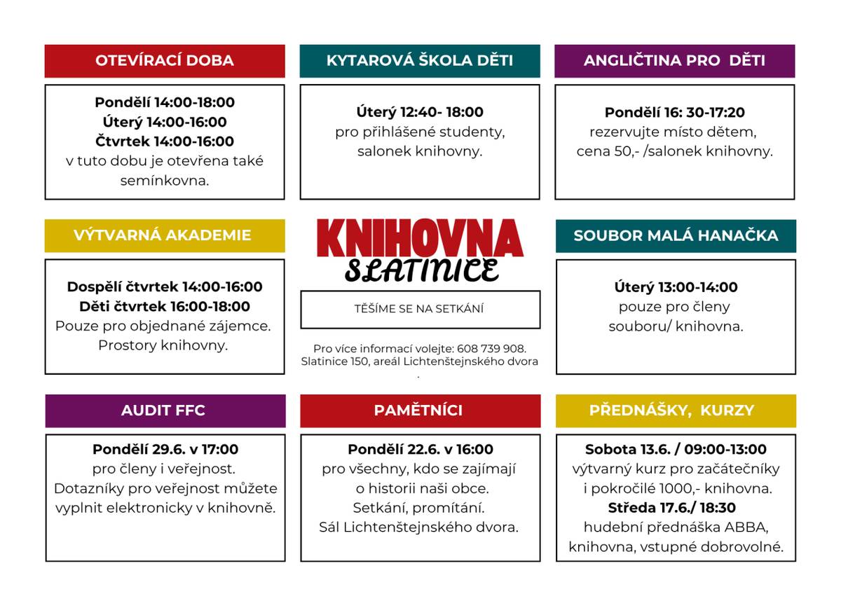 Srdečně zveme do knihovny.