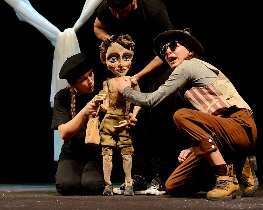 Rodinný muzikál Pinocchio prináša slávny príbeh drevenej bábky, ktorá sa túži stať skutočným chlapcom.  Účinkujú: členovia Divadla Materinky