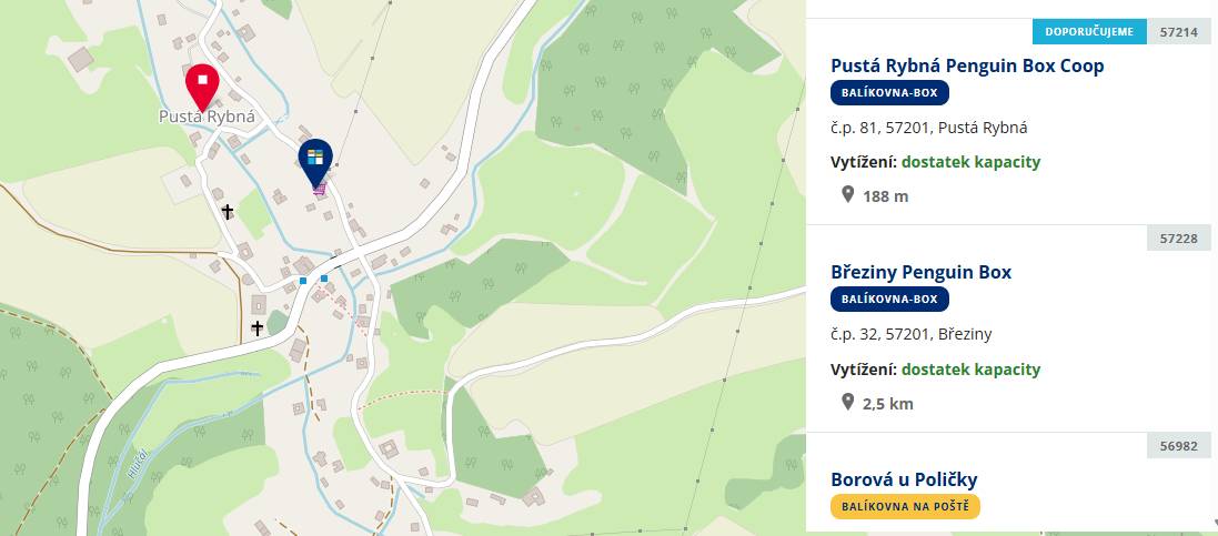 🐧 Penguin box u prodejny COOP je plně funčkní a je možné již využívat vše, co nabízí. Od dnešního dne je spuštěna služba Balíkovna. Můžete si tedy nechávat posílat balíčky nejen z eshopů přímo do Pusté Rybné. Lze i odesílat své balíčky a to buď: 👉 službou Penguin box od 59,- Kč 👉 a nebo Balíkovna od 79,- Kč Dejte nám vědět, jestli vše funguje jak má. 😉