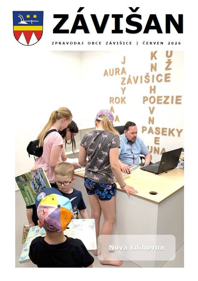 📰 Nový Závišan je venku! Informujeme Vás, že právě vyšlo červnové vydání obecního zpravodaje Závišan. Těšit se můžete na aktuální informace z dění v obci, pozvánky na akce i zajímavosti ze života v Závišicích. 📬 Tištěná verze míří do místní samoobsluhy, elektronická verze je dostupná na webu obce a v příloze aplikace Munipolis.