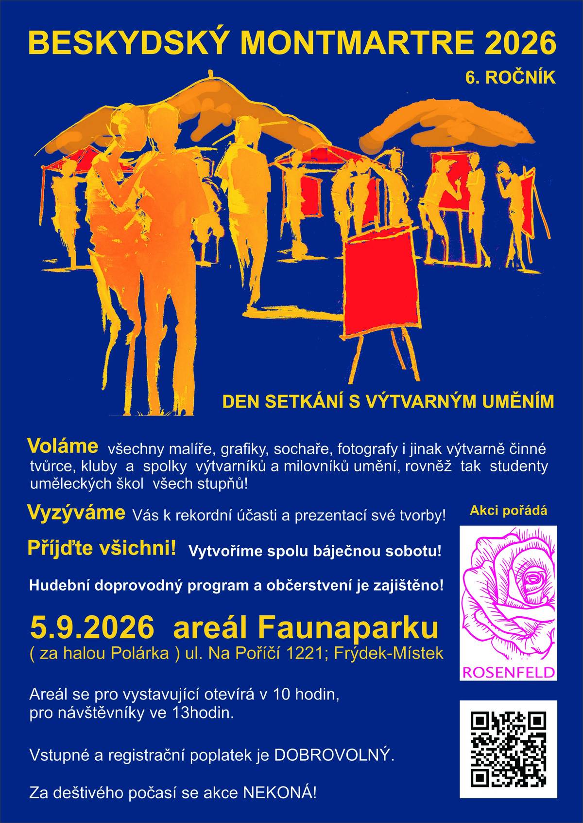 Pozvánka na Den setkání s výtvarným uměním
