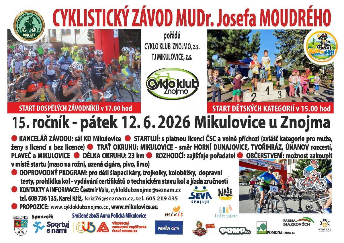 PROPOZICE K ZÁVODU 12.6.2026  KE STAŽENÍ