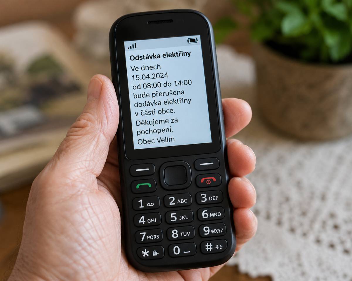 Obec Velim nabízí novou službu SMS upozornění, díky které vám neuniknou důležité informace o odstávkách elektřiny, krizových situacích a dalších událostech. Tato služba je vhodná pro všechny občany, včetně těch, kteří nepoužívají chytrý telefon. Přihlášení k odběru je jednoduché, rychlé a zdarma.