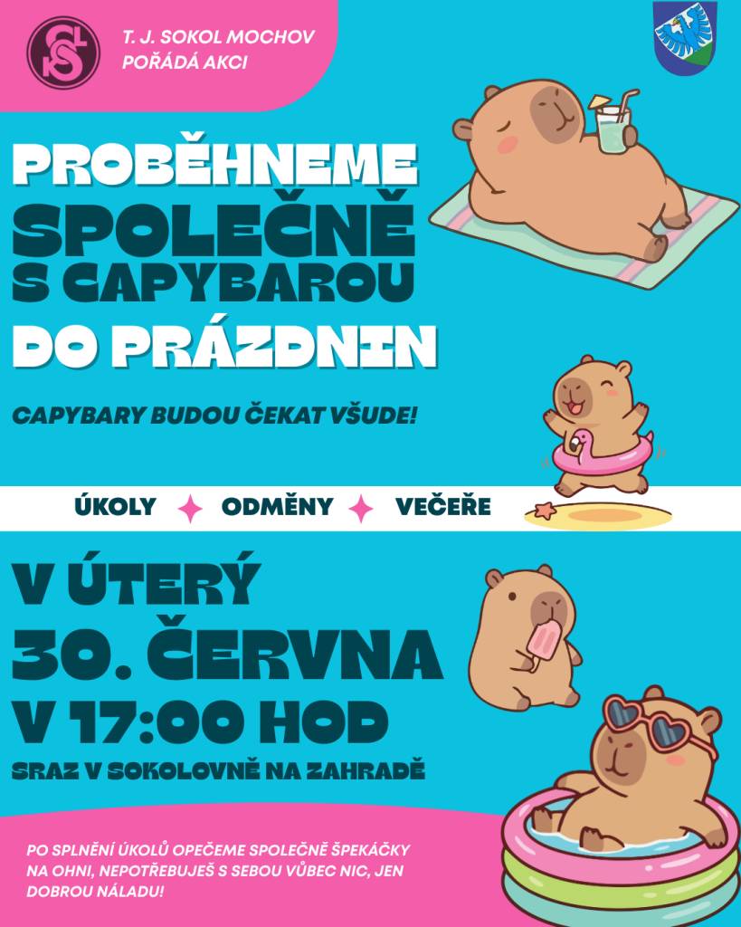 Sraz v Sokolovně na zahradě