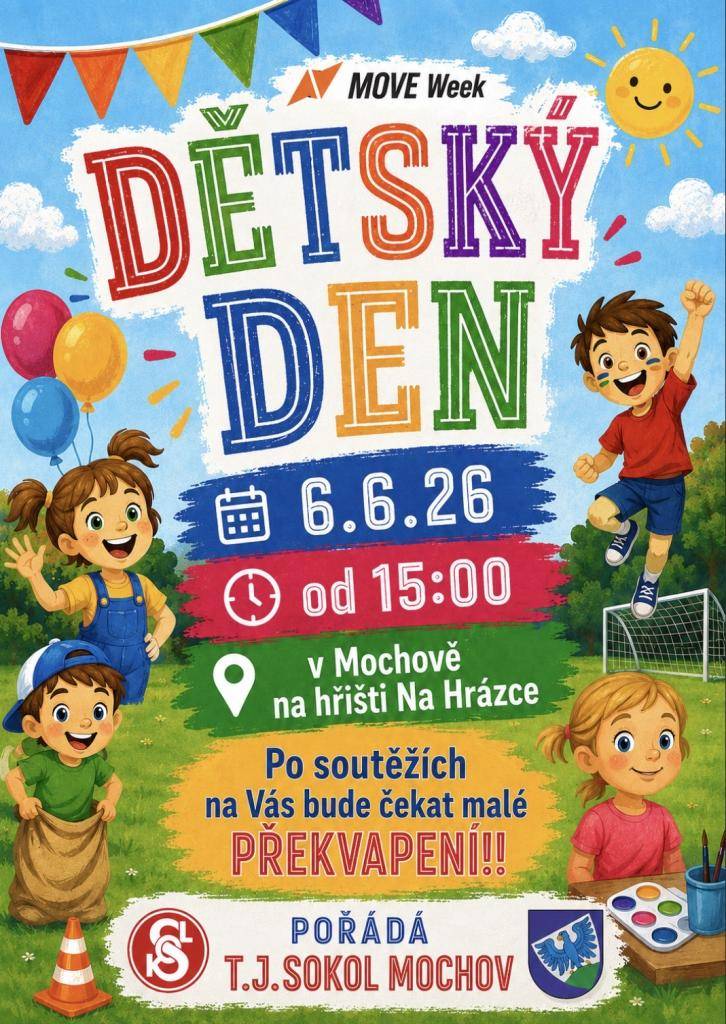 Dětský den - Sokolské hřiště v areálu Na Hrázce