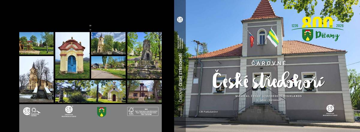 U příležitosti 800 let Děčan byla vydána kniha Čarovné České středohoří s fotografiemi našich obcí a Českého středohoří. V tištěné podobě si ji mohou občané vyzvednout na obecním úřadě v Děčanech nebo v knihovně v Solanech. Virtuálně si v ní můžete zalistovat na webových stránkách obce.