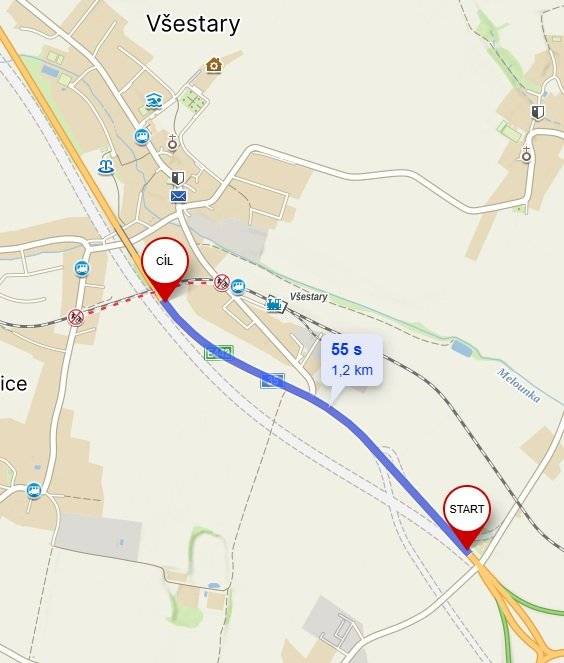 Silnice budou uzavřeny od 8. 6. do 31. 12. z důvodu výstavby dálnice D35.