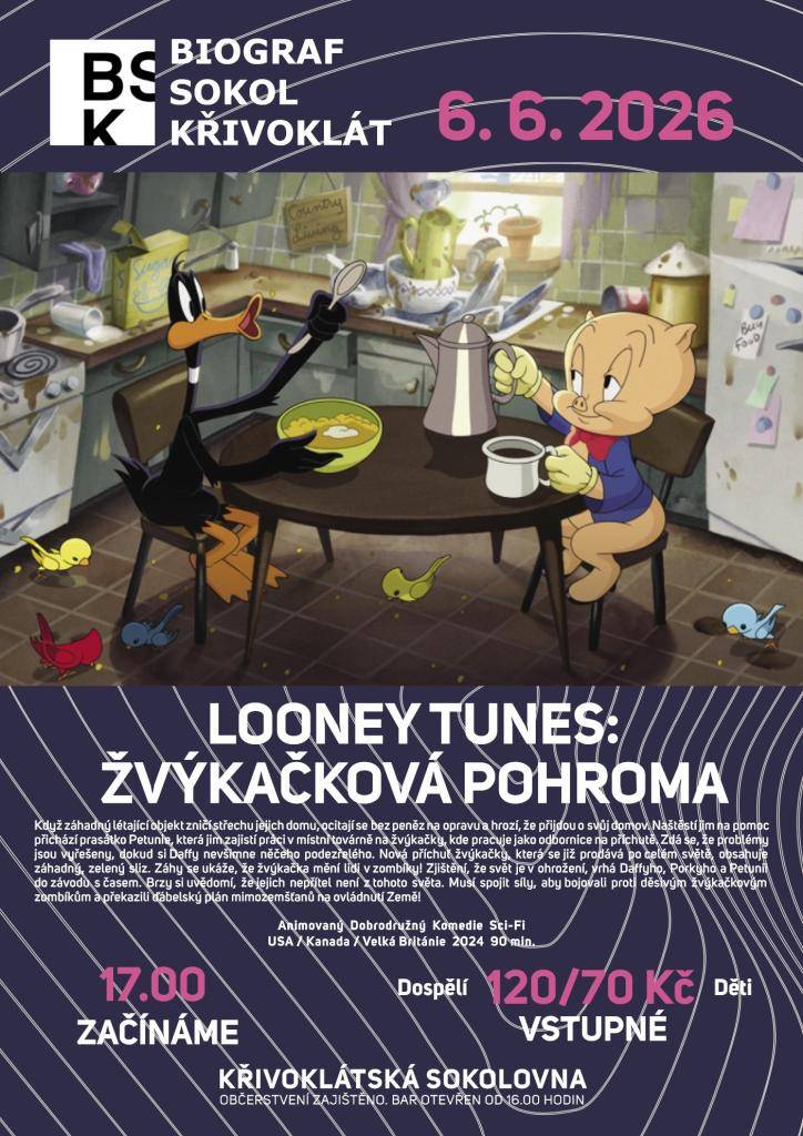 V biografu Křivoklát sobotní dětský film, animovaná dobrodružná sci-fi komedie