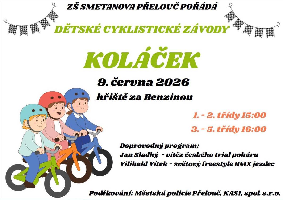 Bike show jako doprovodný program cyklistického závodu Koláček 2026