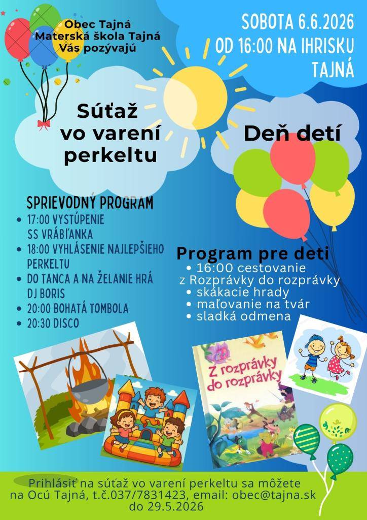 Deň detí   Súťaž vo varení perkeltu