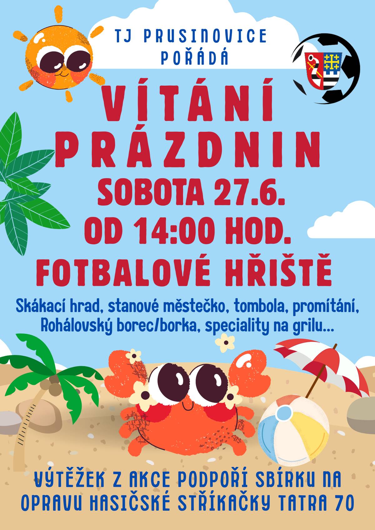 Sobota 27.6.2026
