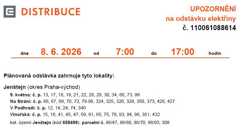 Pondělí 8. 6. 2026 od 7:00 do 17:00 hodin.    POZOR - úřední hodiny v kanceláři obce dne 8. 6. 2026 ZRUŠENY.