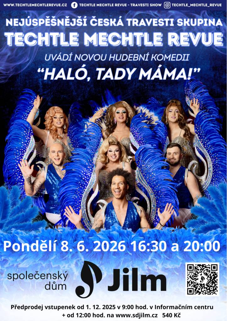 Představení „Haló, tady máma“ je bláznivá hudební komedie o tom, co se stane, když mateřská láska překročí všechny meze.
