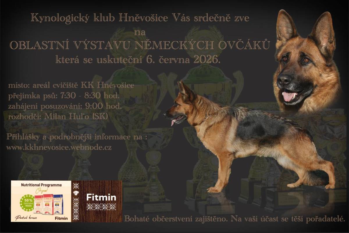 Oblastní výstava německých ovčáků