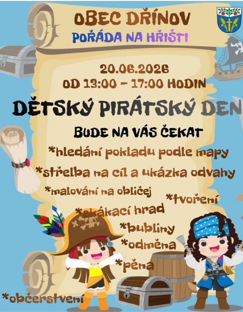 Dětský den ve Dřínově na hřišti