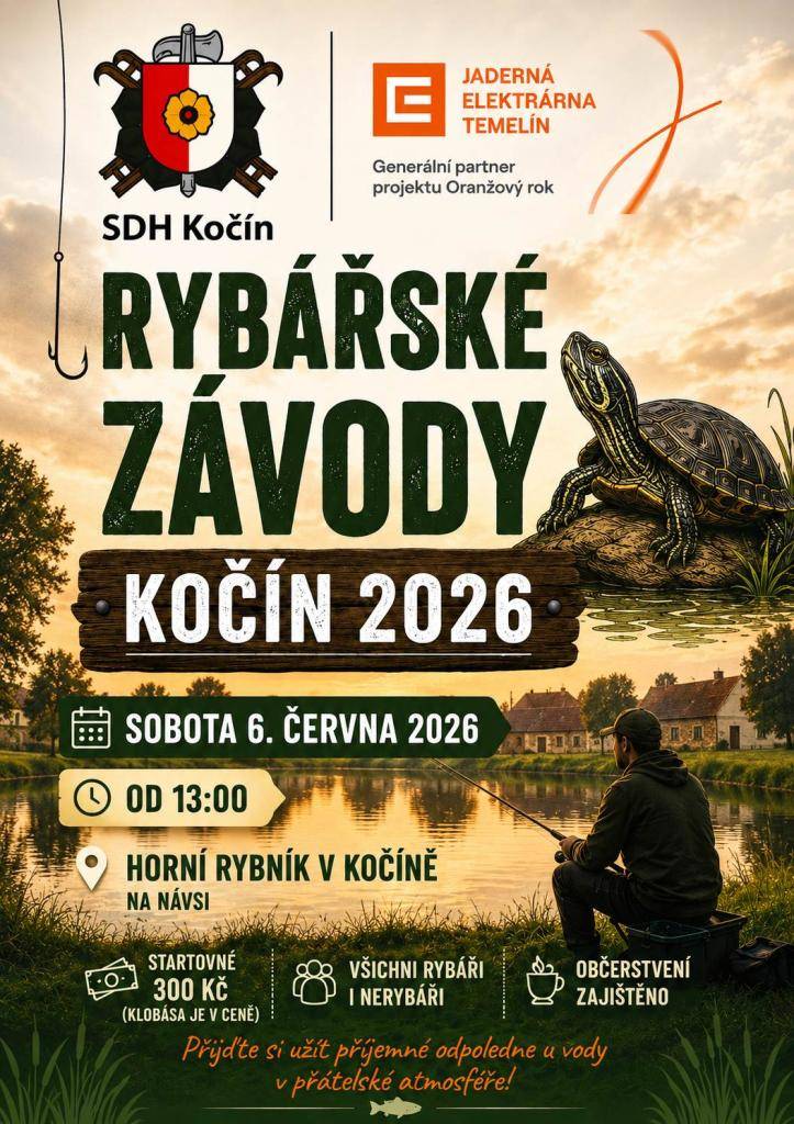 V sobotu 6. června 2026 od 13:00 hodin.