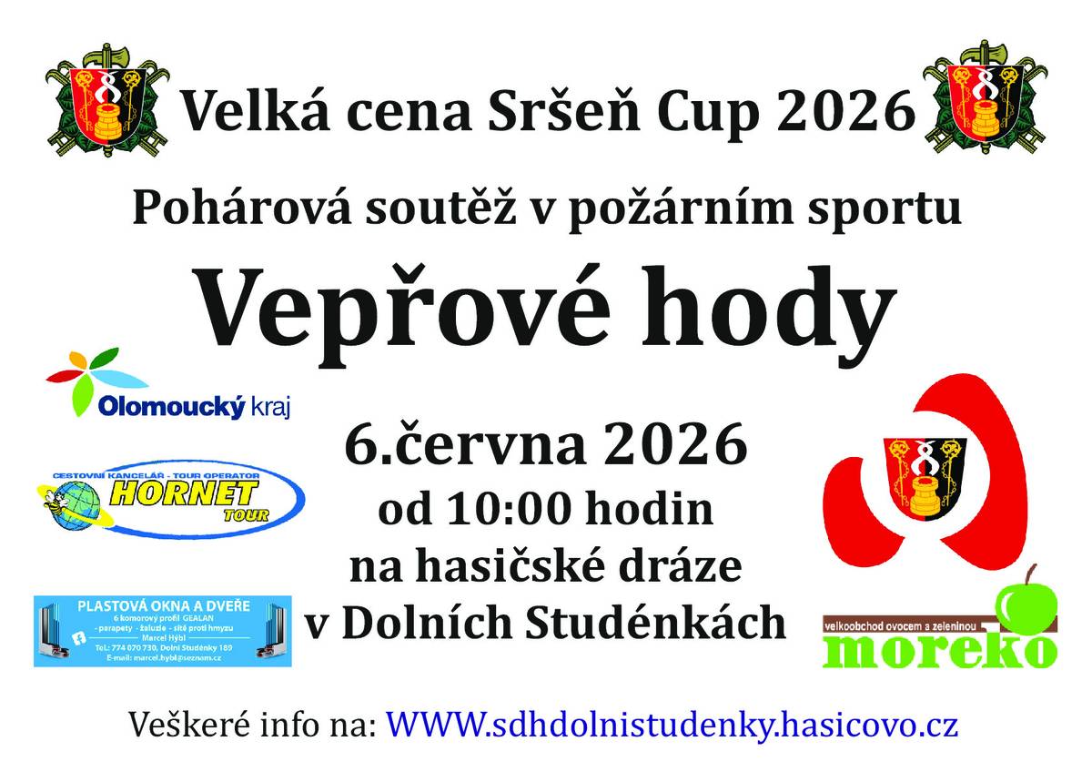 pozvánka na soutěž a vepřové hody