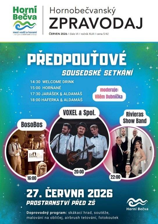 📰 Červnový zpravodaj je tady! Najdete v něm zejména reportáže z událostí uplynulého měsíce - a že byl květen opravdu nabitý! Nechybí ani aktuální informace o dění v obci a pozvánky na společenské akce, které nás čekají v následujících týdnech. Přejeme příjemné čtení! 😊