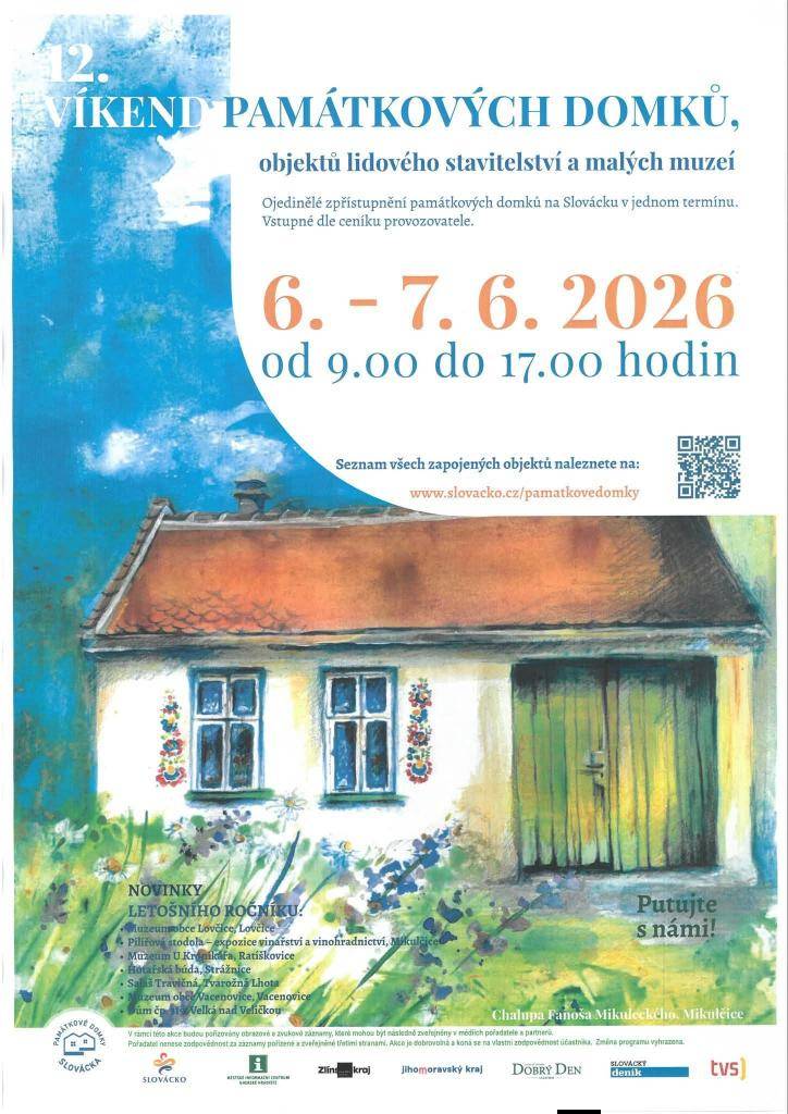 6.6. - 7.6. 2026 od 9:00 do 17:00 hodi