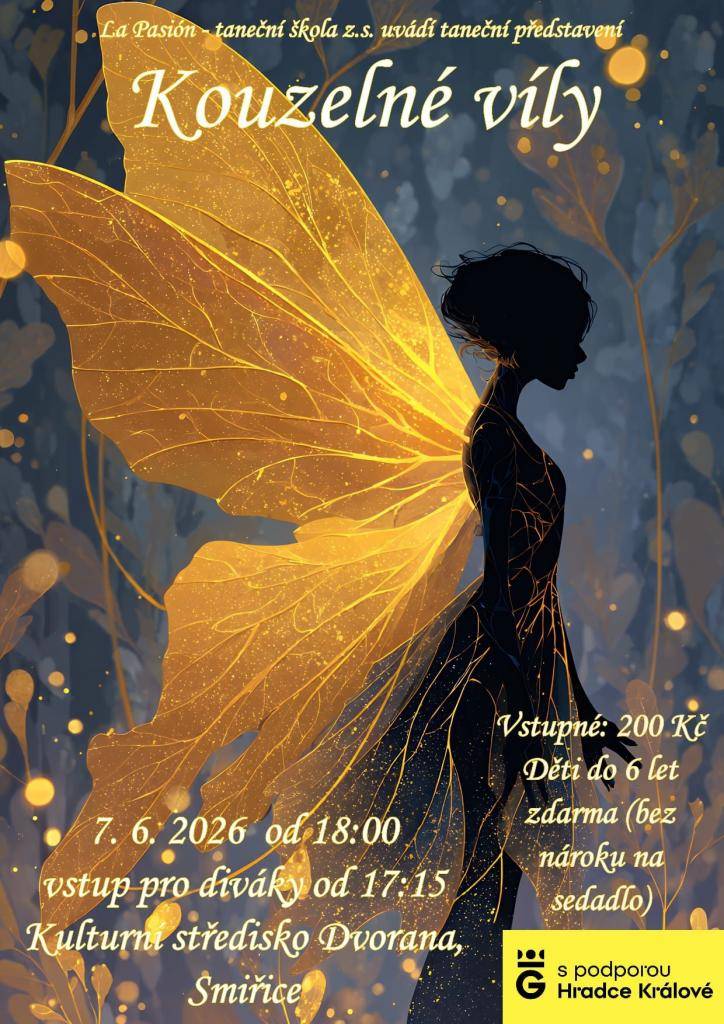 La Pasión - taneční škola z.s. Vás srdečně zve na představení. Přijďte si užít skvělou atmosféru a talent mladých tanečníků.