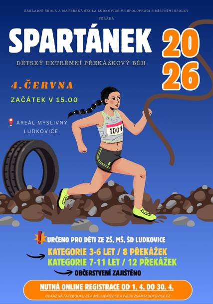 Spartánek 4.6.2026 v areálu myslivny