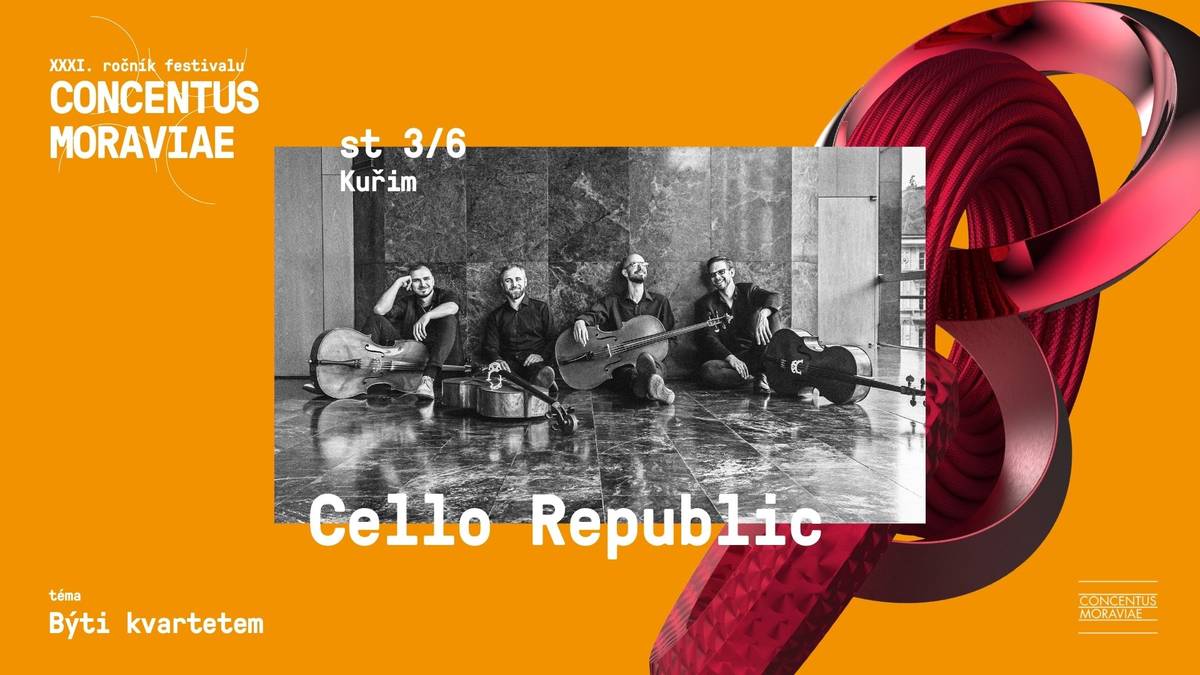 Zapomeňte na představu, že klasická hudba musí být vážná. Cello Republic ji bere s lehkostí, humorem a energií, která vás vtáhne od první minuty. ✨ V programu „No Limits“ zazní například: • Fantom opery • Dotýkat se hvězd (Jiří Šlitr) • Dancing Queen (ABBA) • hudba ze seriálu The Simpsons a další…  📌 Společenské a kulturní centrum Kuřim  📆 středa 3. června | 19:30  Vstupenky zakoupíte: www.ticketportal.cz/event/CELLO-REPUBLIC-12006058 nebo na pokladně kulturního domu.