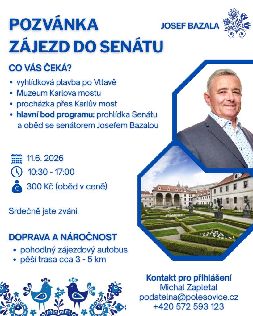 pozvánka na zájezd do Prahy, ztracený vrtulník, prodej Synek