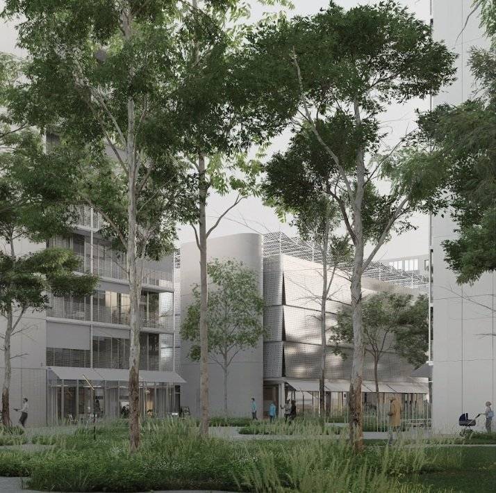 Bývalý administratívny objekt VUJE na Vodárni čaká nová budúcnosť. Víťazom architektonicko-urbanisticko-krajinárskej súťaže sa stal ateliér Kuklica Smerek architekti.    Porota na víťaznom návrhu ocenila najmä to, že územie otvára smerom k sídlisku, prináša viac vzdušnosti a priechodnosti a pracuje s vežami ako so samostatnými objektmi zasadenými do zelene.     Návrh počíta s premenou dvoch veží na dostupné mestské bývanie, doplnené o verejný priestor, aktívny parter a bezpečnejšie prepojenia v okolí škôl.     Nasledovať bude dopracovanie víťazného návrhu s ohľadom na pripomienky poroty k materialite fasády, zníženiu výšku parkovacieho domu a pod.     Viac informácií nájdete v tomto článku.