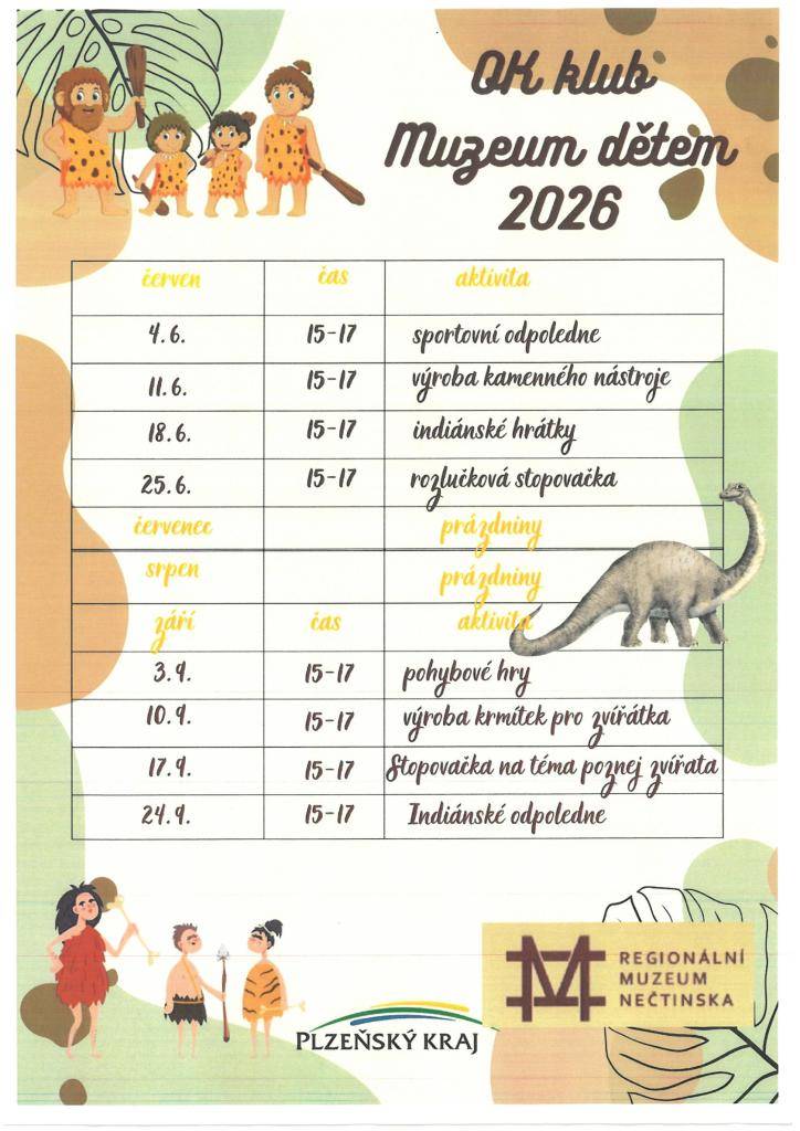 Program aktivit na rok 2026