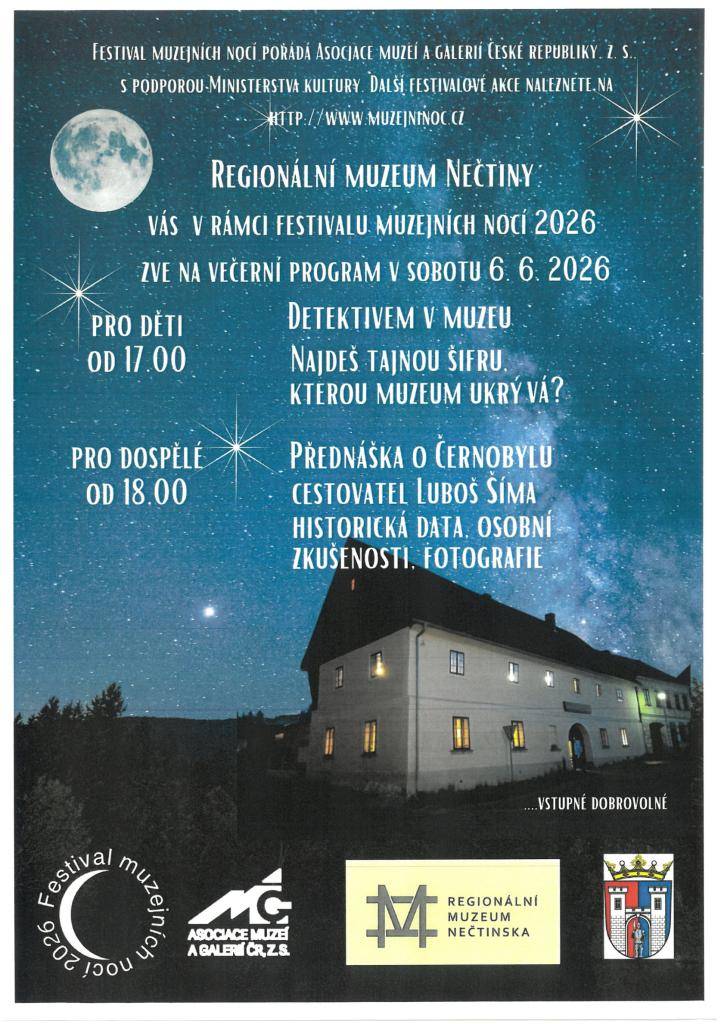 Srdečně zveme na večerní program v sobotu 06.06.2026