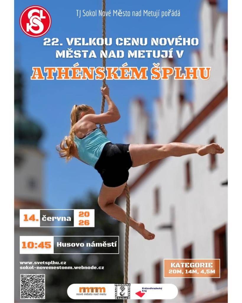 athénský šplh  14. června 2026