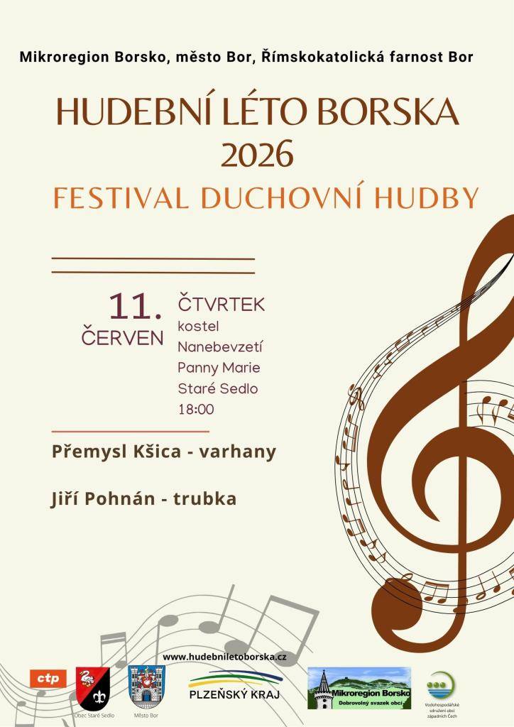 koncert duchovní hudby tentokrát v kostele ve Starém Sedle