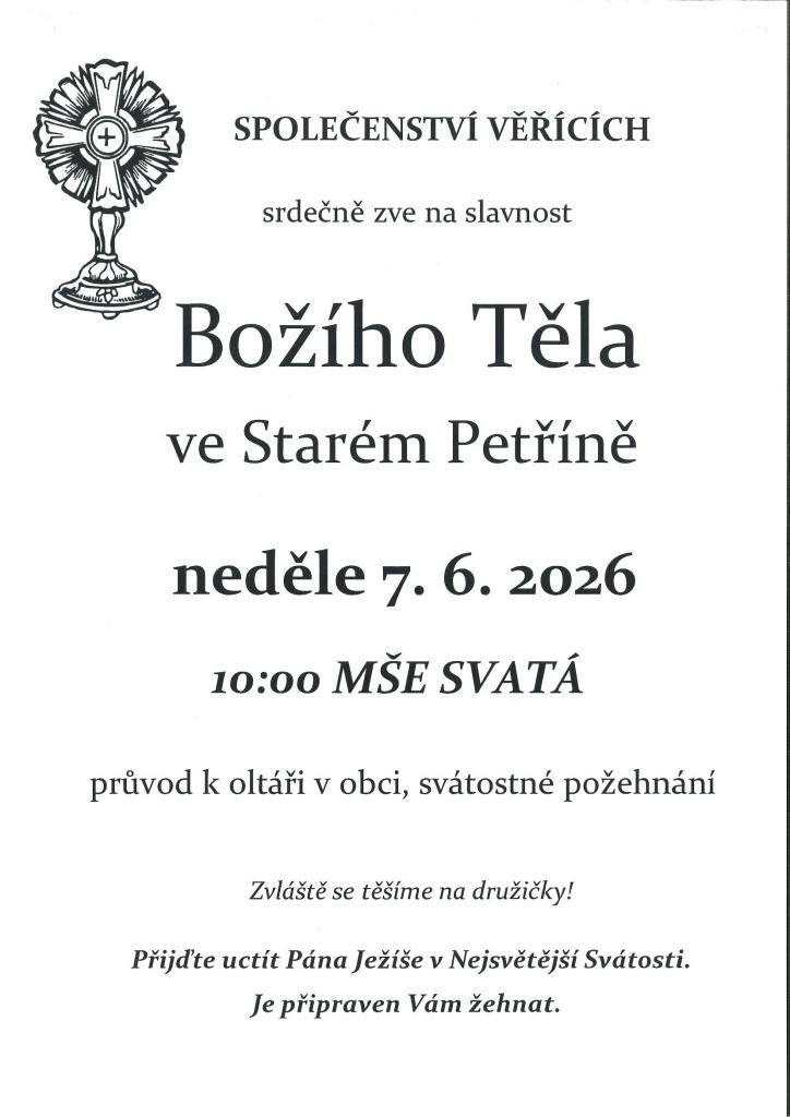 V neděli 07.06.2026 od 10:00